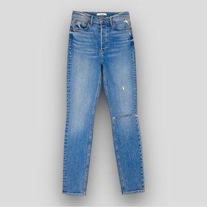 NWT GRLFRND Karolina High-Rise Skinny Jean in Drift Away - Sales Sample Size 26